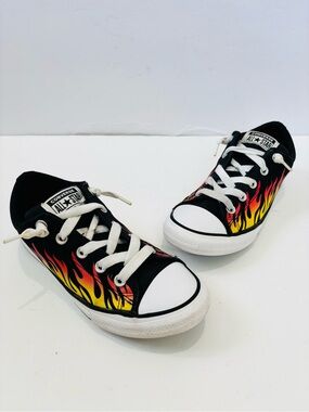 Converse Chuck Taylor AS Street Slip "Into The Flames" Kids 4Y Causal Sneaker